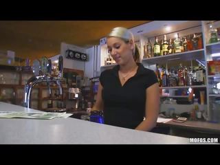 A enchanting bartender at a prague tao