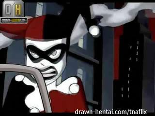 Superhero x 額定 電影 - batman vs harley quinn
