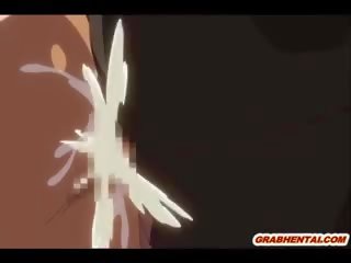 Gueto hentai duende brutalmente orgia follada por bandits en la